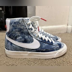 Denim Nike Blazers